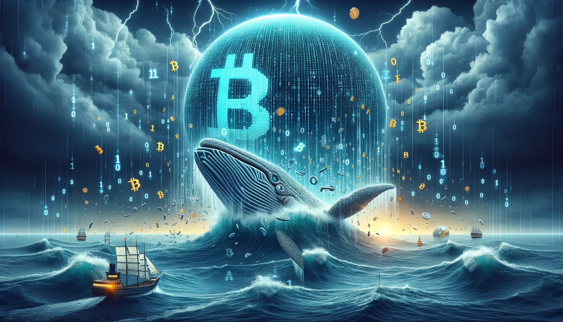 Starożytny wieloryb pamiętający twórcę Bitcoina przebudził się i planuje sprzedać kryptowaluty. Jest bajecznie bogaty