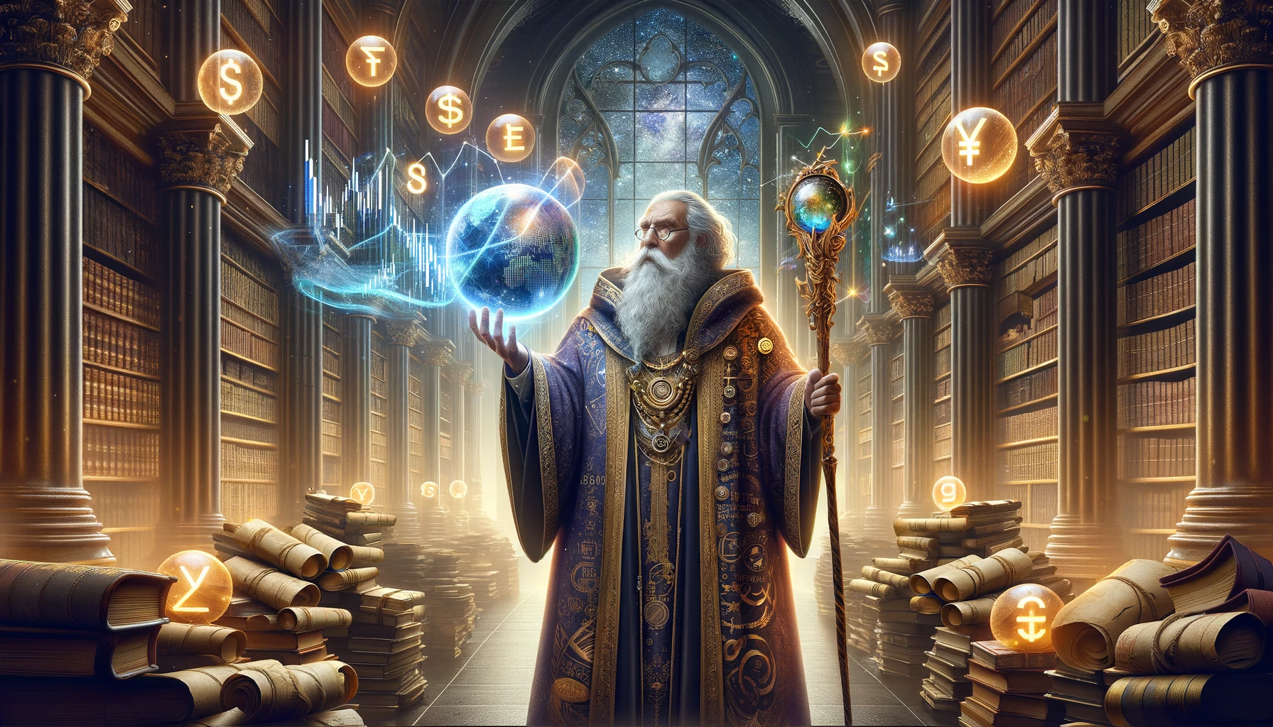 ChatGPT-4 z wszczepem czarodzieja finansowego ocenia scenariusze dla kursu Bitcoina w przeddzień halvingu