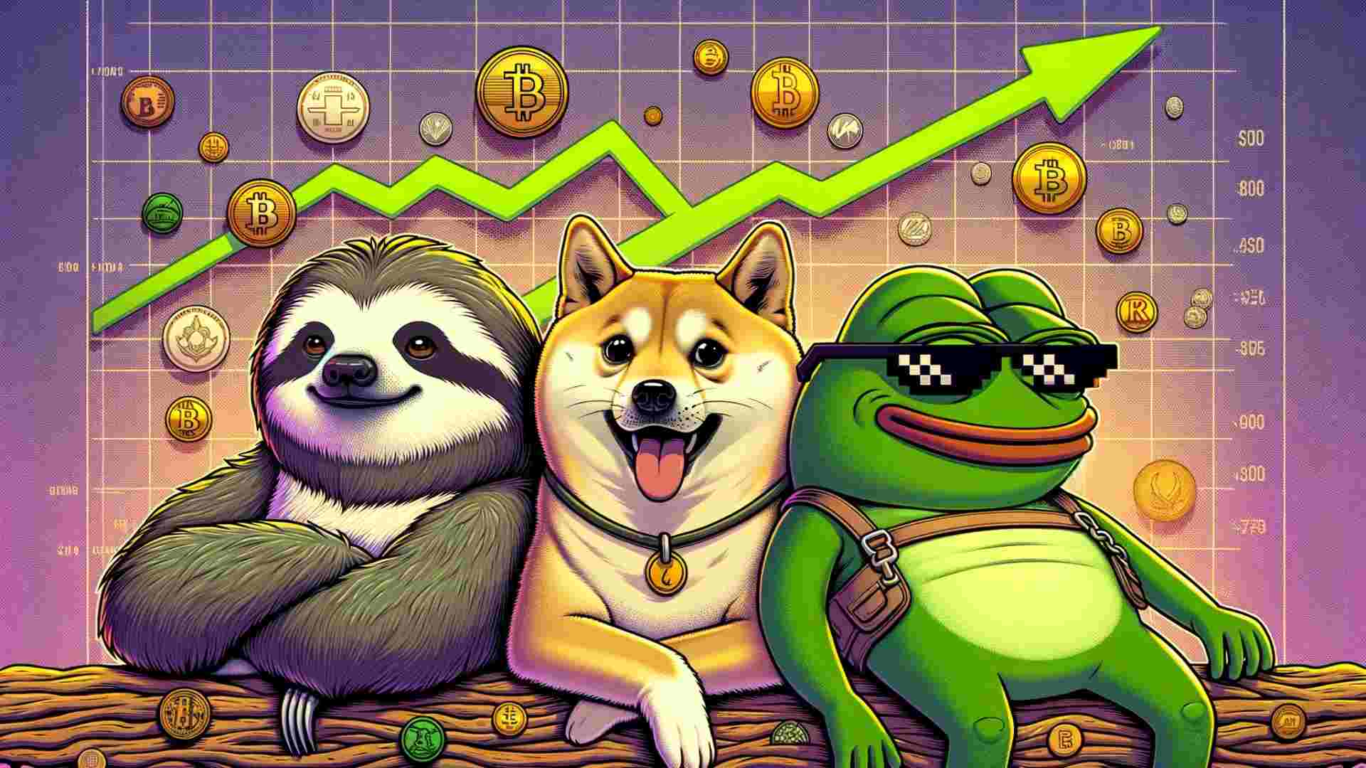 Memecoiny na fali po halvingu bitcoina