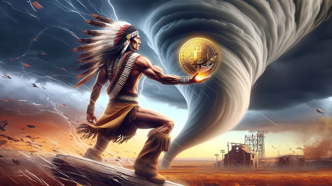 W amerykańskim stanie znanym z tornad dobrze dzieje się w kwestii kryptowalut