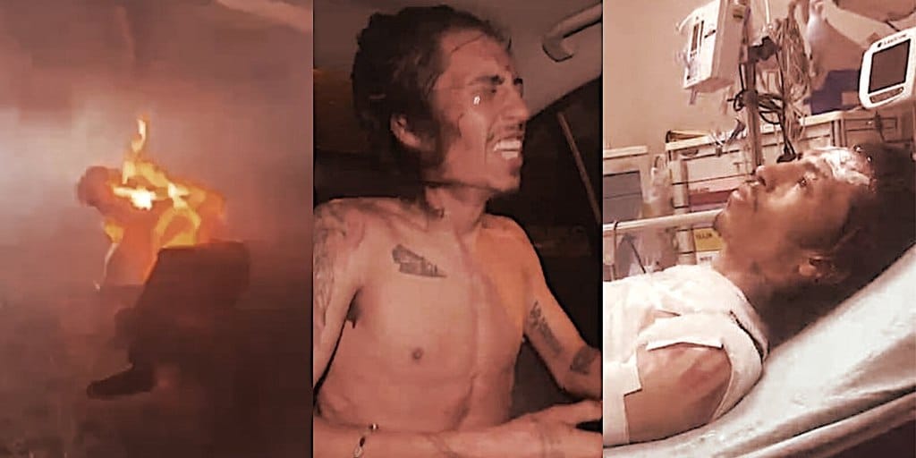 Krypto patoinfluencerka kwitnie. Oblewanie alkoholem, fajerwerki i oparzenia trzeciego stopnia