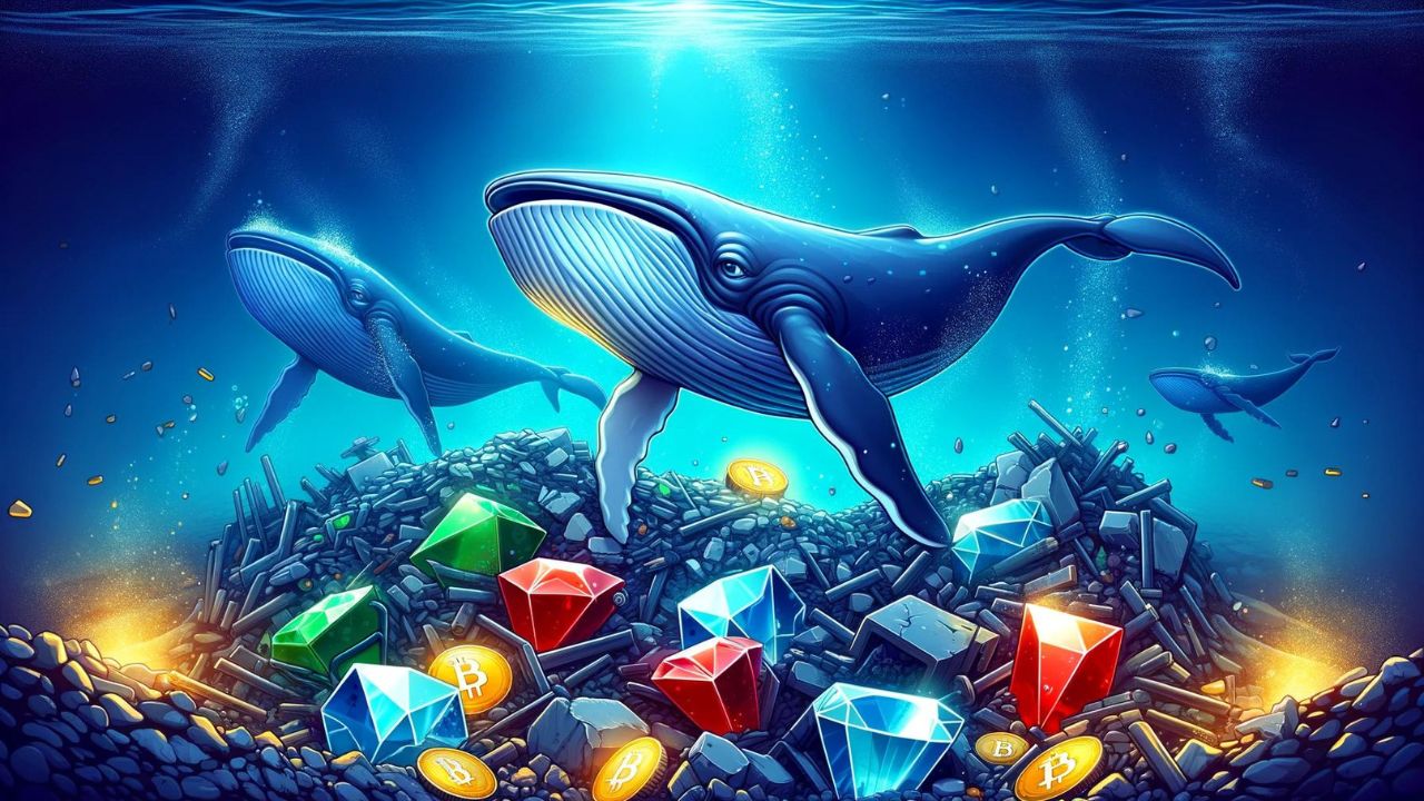 Wieloryby zbijają fortunę inwestując w odpowiednie kryptowaluty. Gdzie kręcą się teraz?