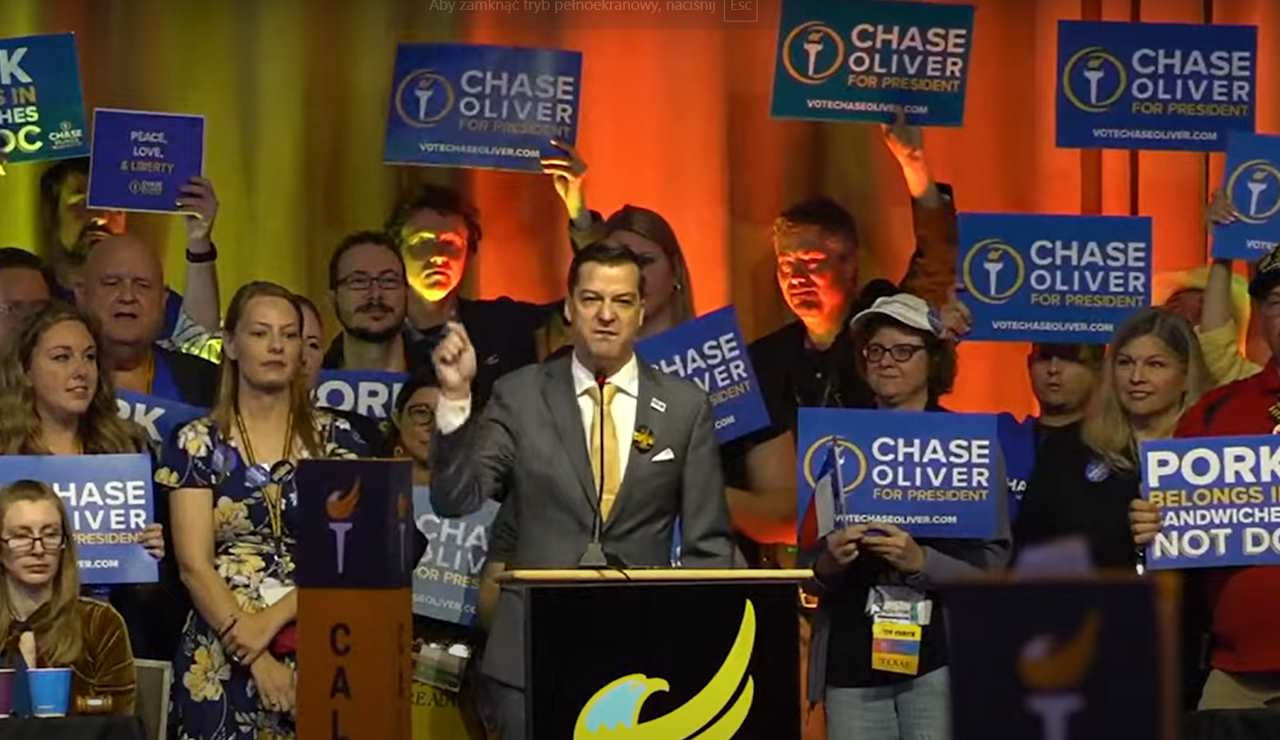 Trzecia największa partia w USA ma już kandydata na prezydenta. Jaki będzie jego stosunek do krypto?