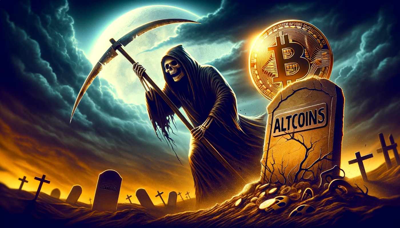 Altcoiny niebawem czeka spektakularny upadek? „Nikt nie będzie chciał tego kupować”