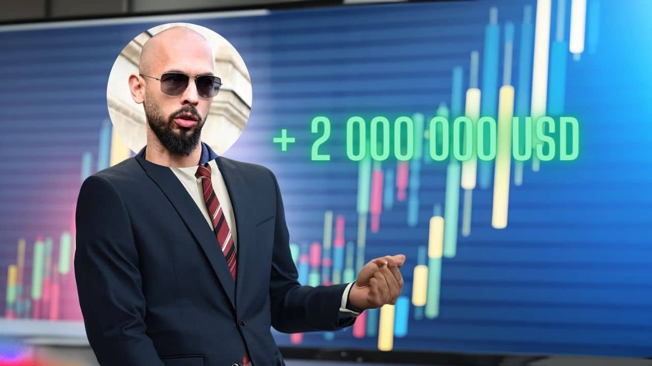 Andrew Tate dalej promuje kryptowaluty. Anon wyczarował dzięki niemu prawie 2 mln USD w 24 godziny. Jak?