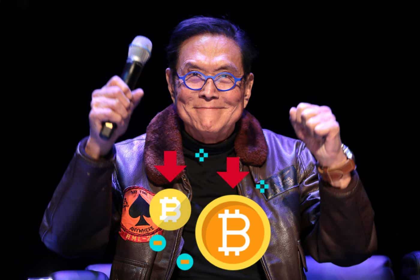 Bitcoin krwawi, a Robert Kiyosaki delikatnie uśmiechnięty. O co mu chodzi?
