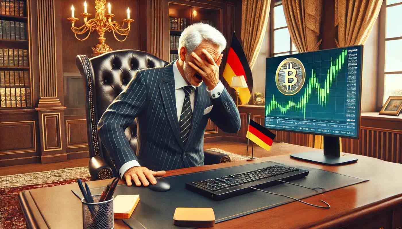 Niemcy spanikowały i sprzedały Bitcoin za szybko. Utopili setki tysięcy!