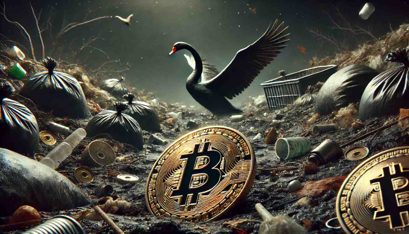 Autor „Czarnego łabędzia” ostro: Bitcoin po raz kolejny udowodnił, iż jest bezużyteczny
