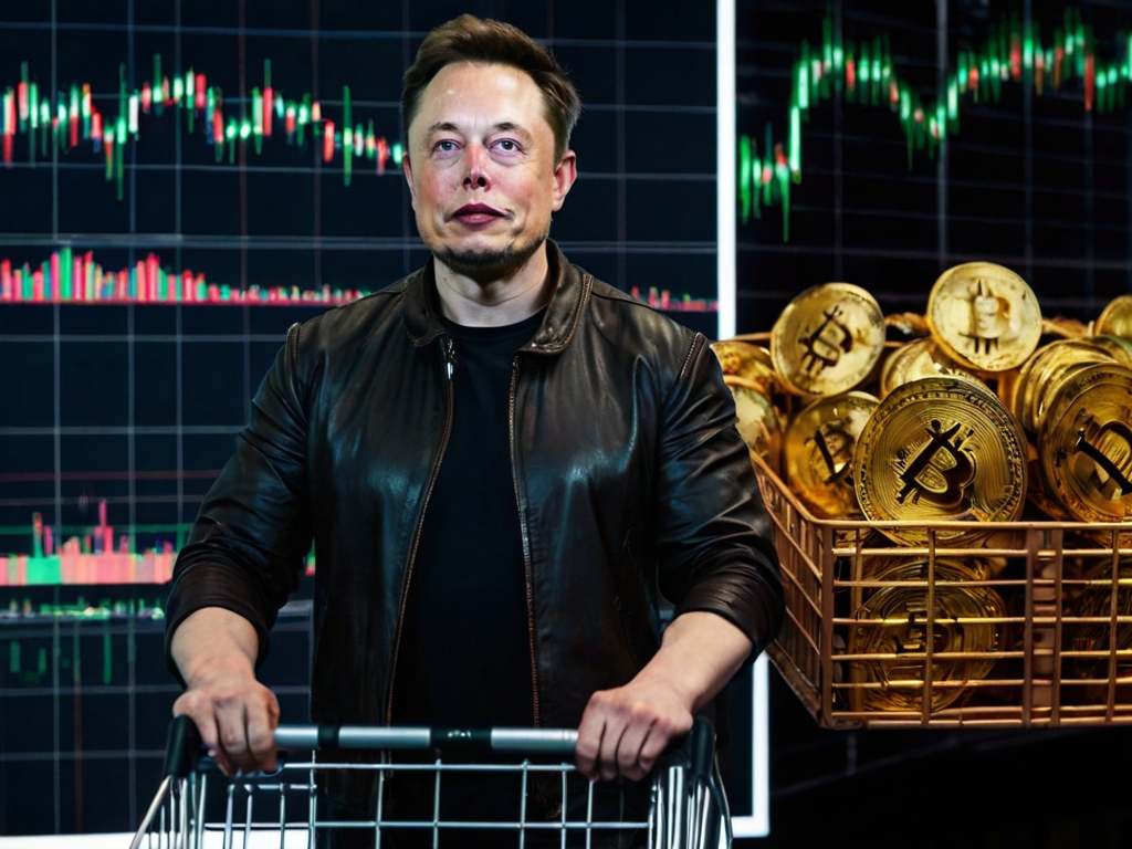 Elon Musk kupił Bitcoiny na ostatnich spadkach?