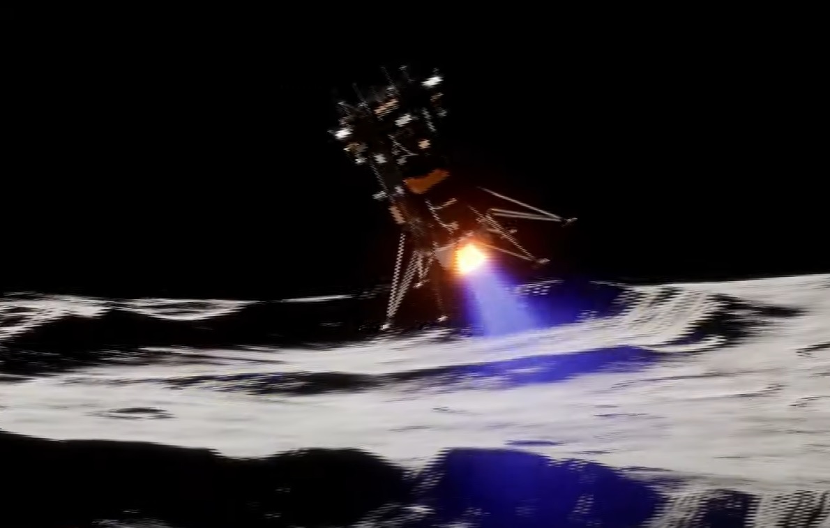 Tak wyglądało wczorajsze lądowanie na Księżycu. Takiego wydarzenia nie było od ponad 50 lat!