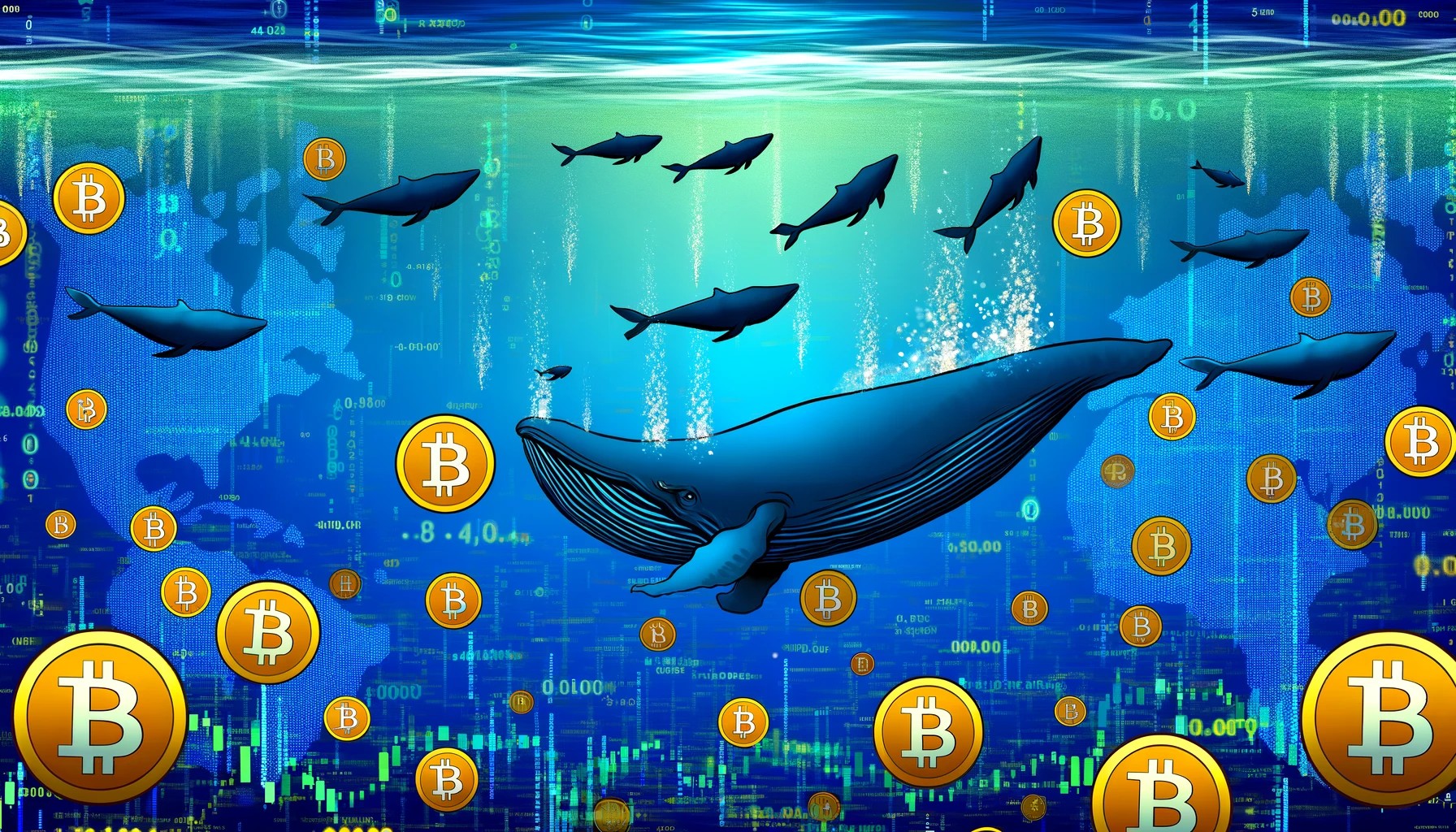 Monstrualny wieloryb Bitcoin obudził się po pięciu latach. Co zrobił ze swoimi miliardami?