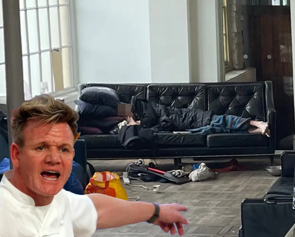 Gordon Ramsay ma problem. Jego wart 13 milionów funtów pub zajęli bezdomni