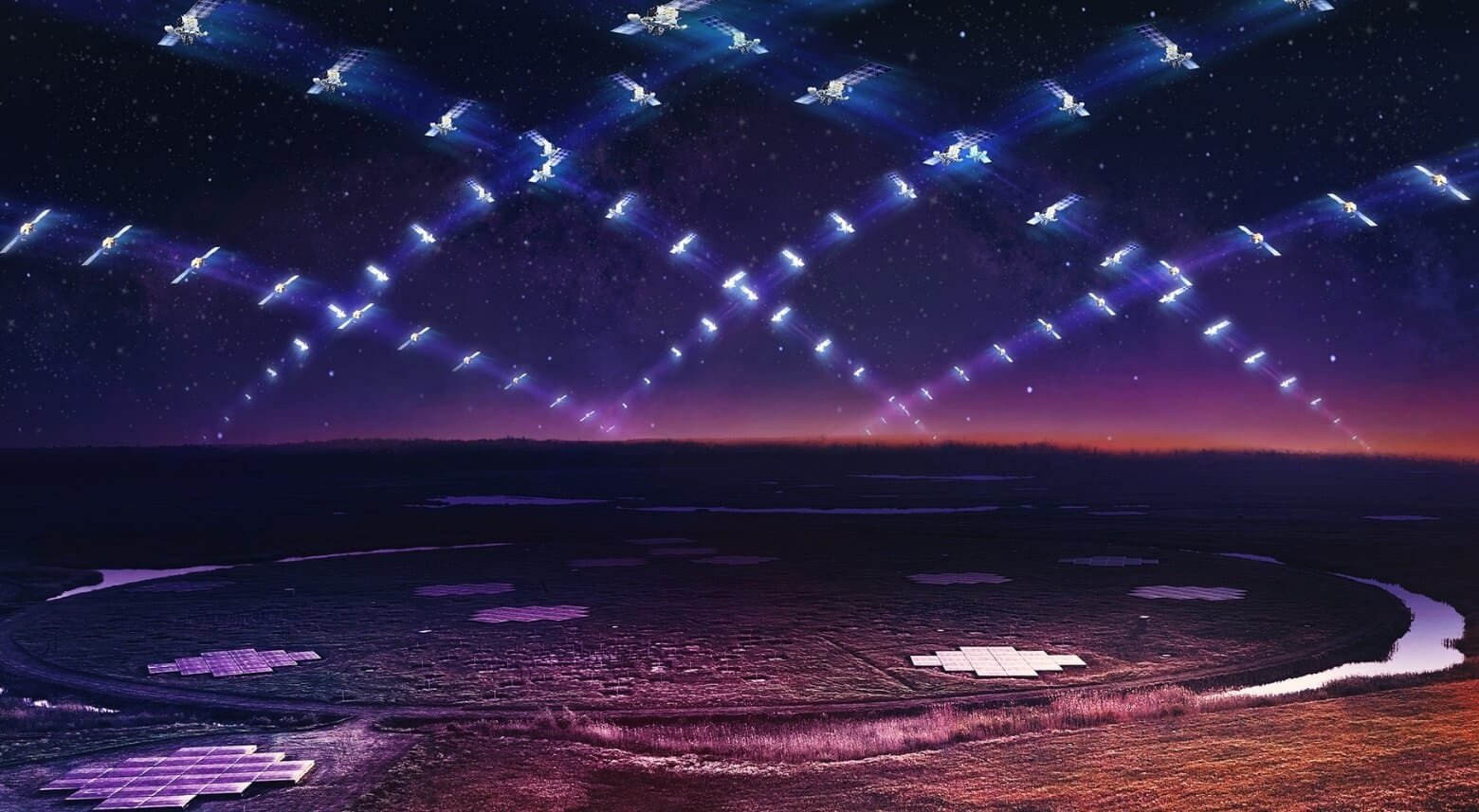 Elon Musk potwierdza: „Burze słoneczne wpłynęły na satelity Starlink”