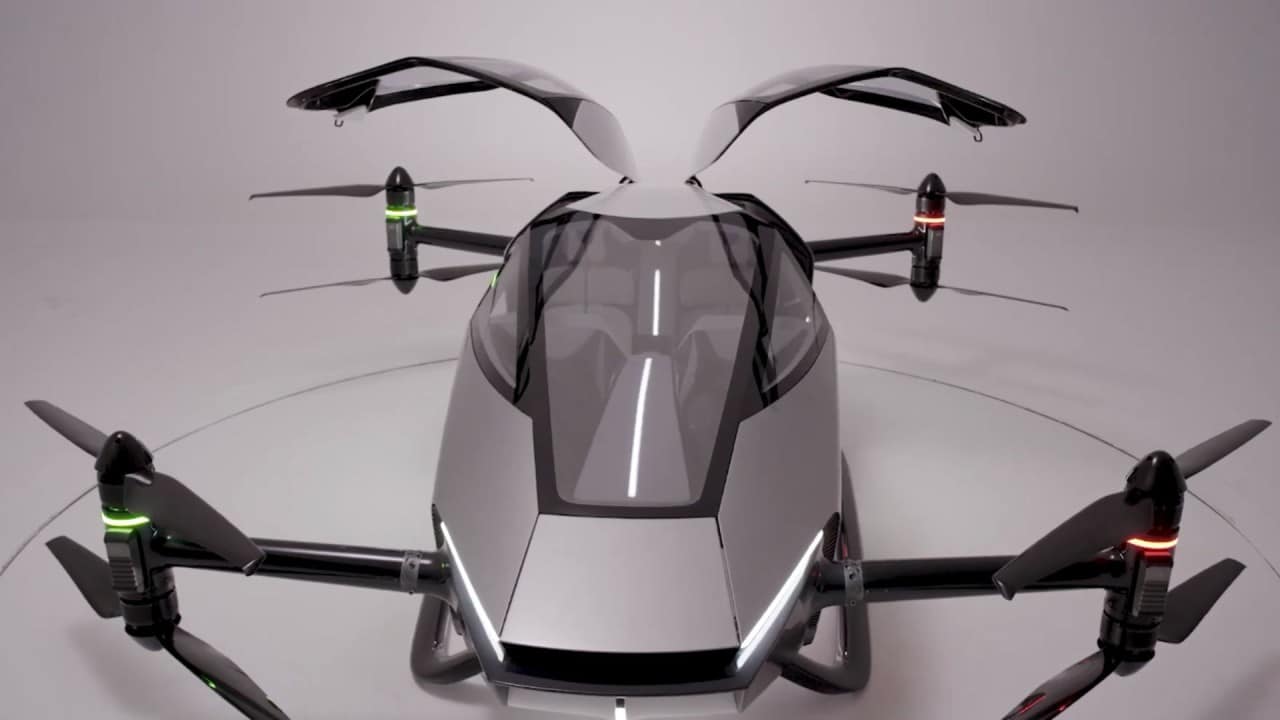 Chińska firma obiecuje latające samochody za dwa lata