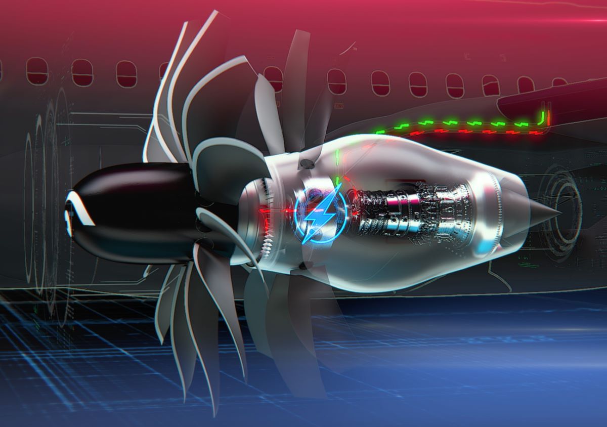 Samoloty pasażerskie jako elektryki? Potentat pracuje nad „hybrydowymi” silnikami lotniczymi