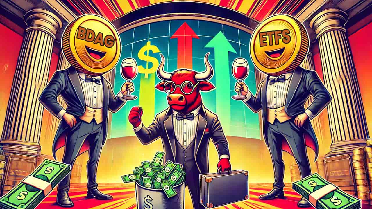 BDAG i ETFS prowadzą, ale nie na długo, ponieważ MTAUR wkracza do gry w przedsprzedaży