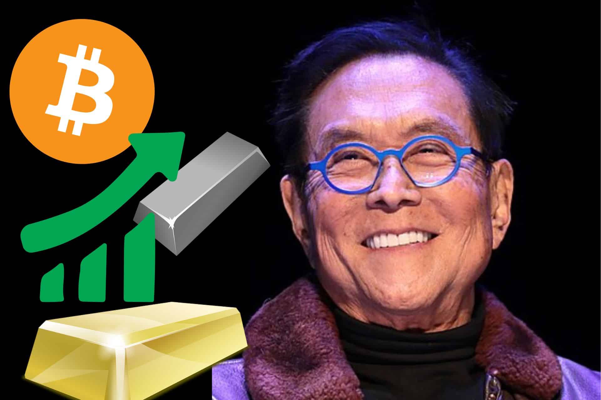 Robert Kiyosaki wskazuje moment, w którym Bitcoin, złoto i srebro wystrzelą. Czyżby sam dał się nabrać?