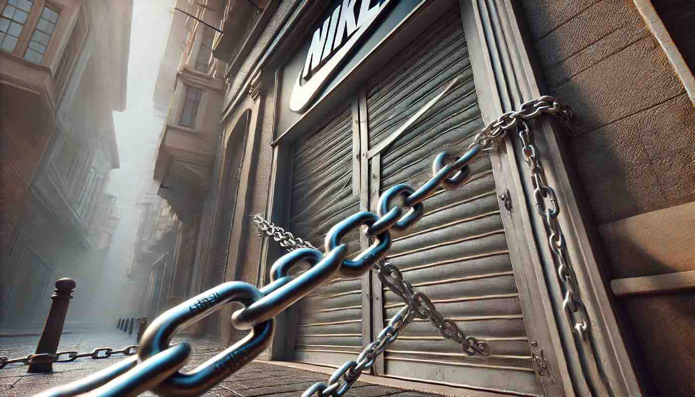 Nike wstrzymuje sprzedaż w europejskim kraju! Winni są rządzący