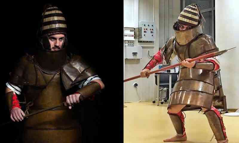 Zbroja sprzed 3500 lat przetestowana przez piechotę morską