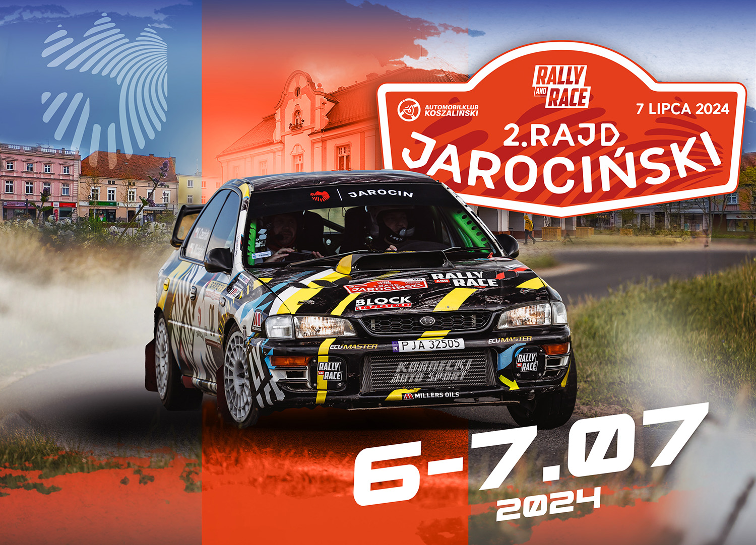 2. Rally and Race Rajd Jarociński 2024 – RUSZYŁY ZAPISY!