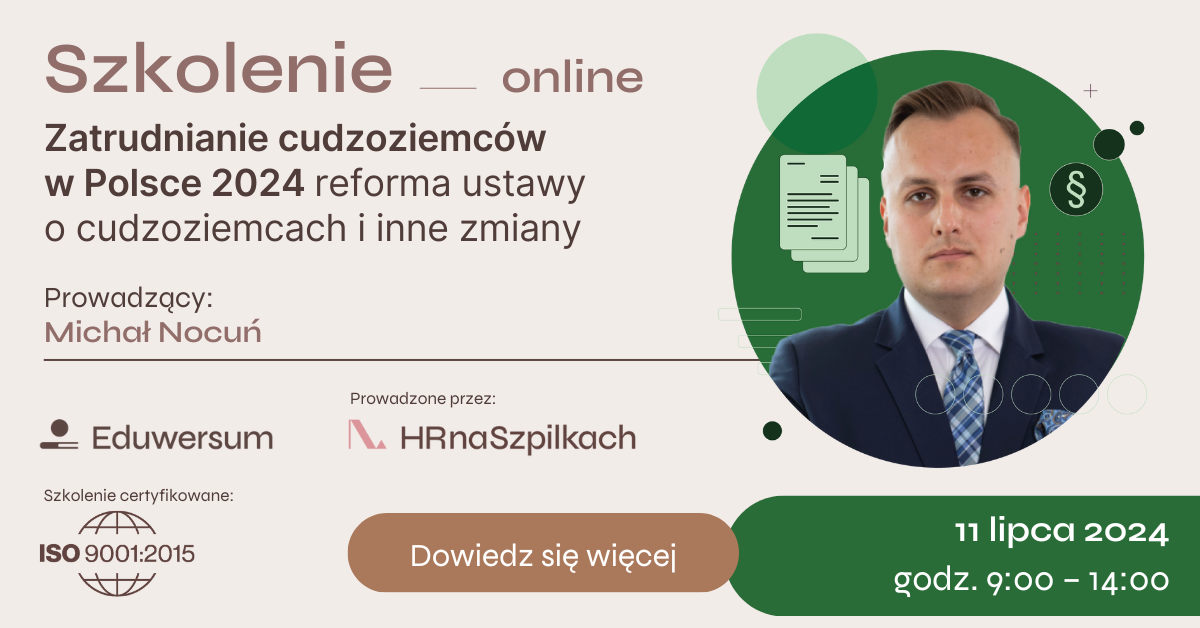 Szkolenie “Zmiany w zatrudnianiu cudzoziemców”